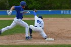 Baseball vs CGA  Wheaton College Baseball vs Coast Guard Academy during game two of the NEWMAC semi-finals playoffs. - (Photo by Keith Nordstrom) : Wheaton, baseball, NEWMAC